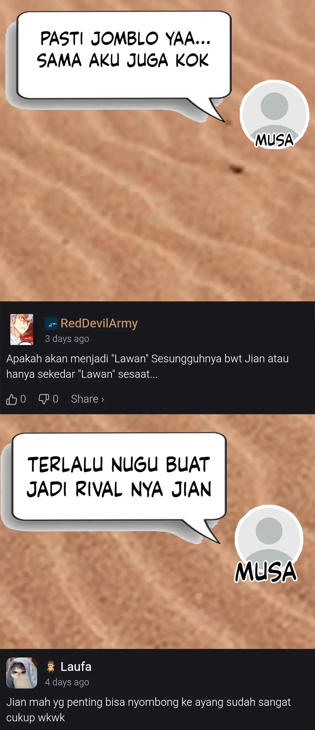 I’m Being Misunderstood as a Soccer Genius Chapter 39 Gambar 109