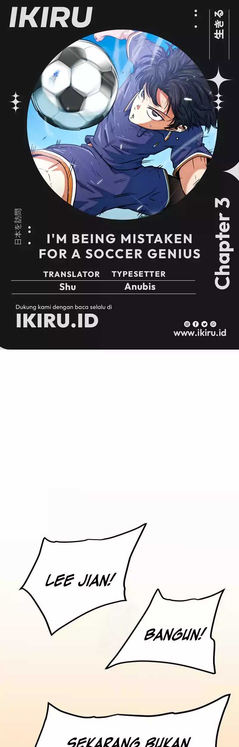 Komik I’m Being Misunderstood as a Soccer Genius Chapter 3 gambar nomor 1