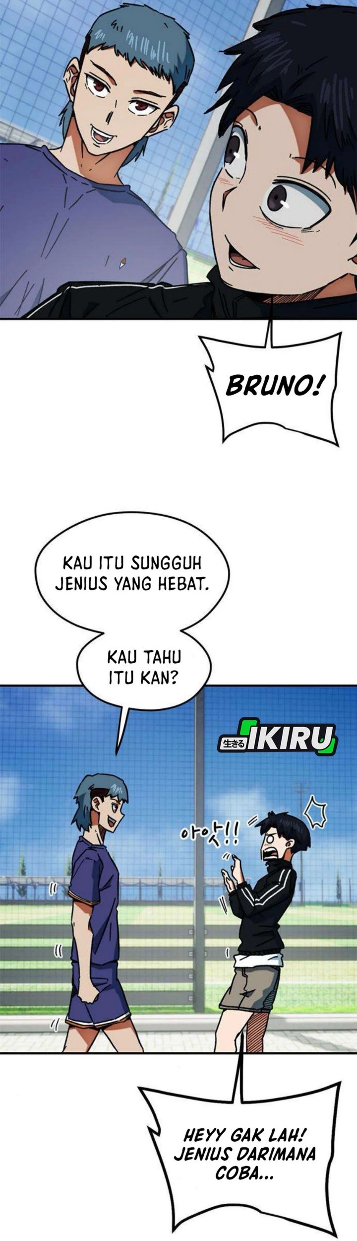 I’m Being Misunderstood as a Soccer Genius Chapter 32 Gambar 69