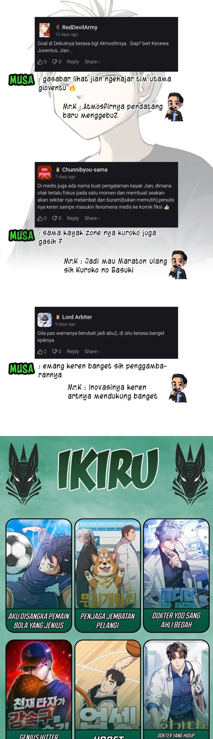 I’m Being Misunderstood as a Soccer Genius Chapter 32 Gambar 93