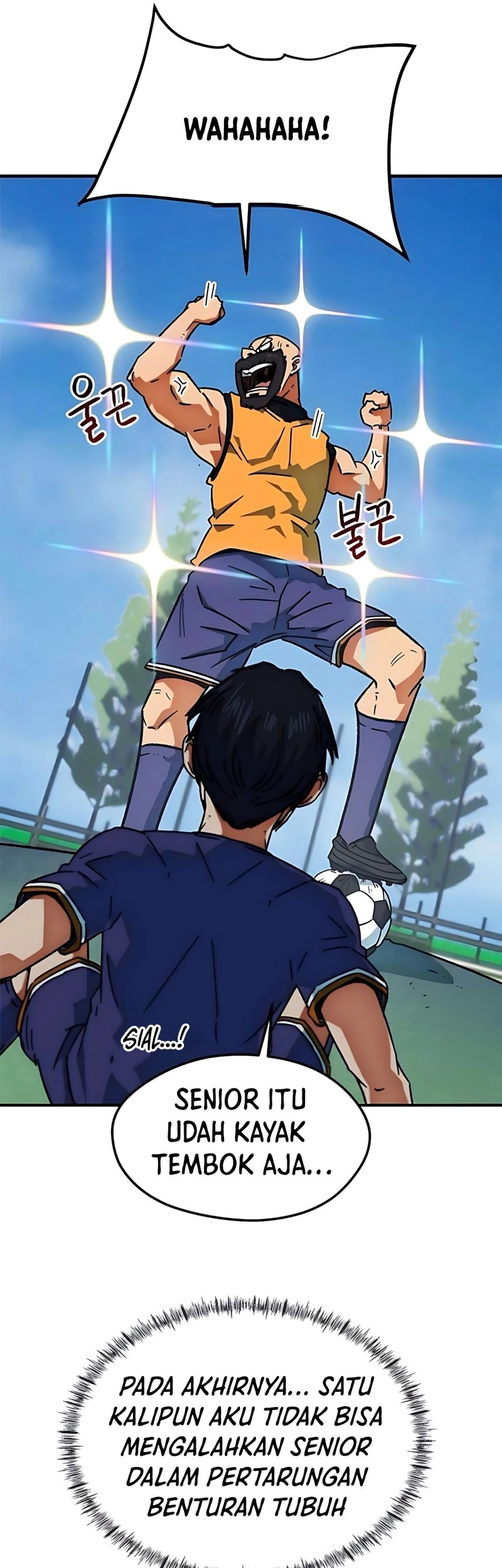 I’m Being Misunderstood as a Soccer Genius Chapter 33 Gambar 34