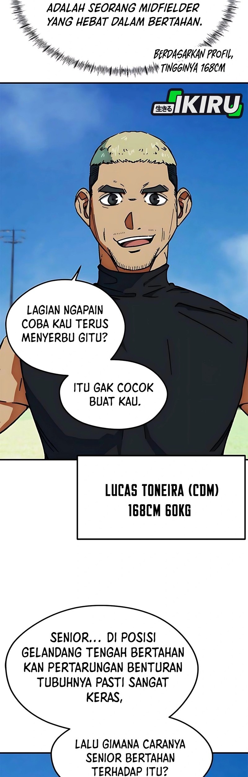 I’m Being Misunderstood as a Soccer Genius Chapter 33 Gambar 38