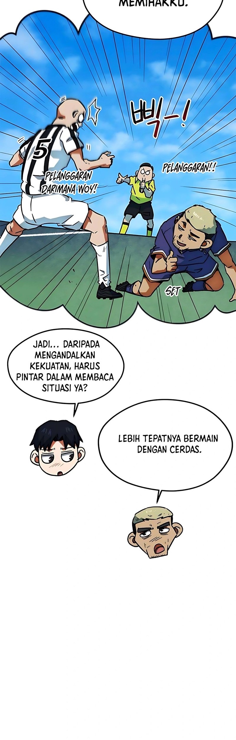 I’m Being Misunderstood as a Soccer Genius Chapter 33 Gambar 44