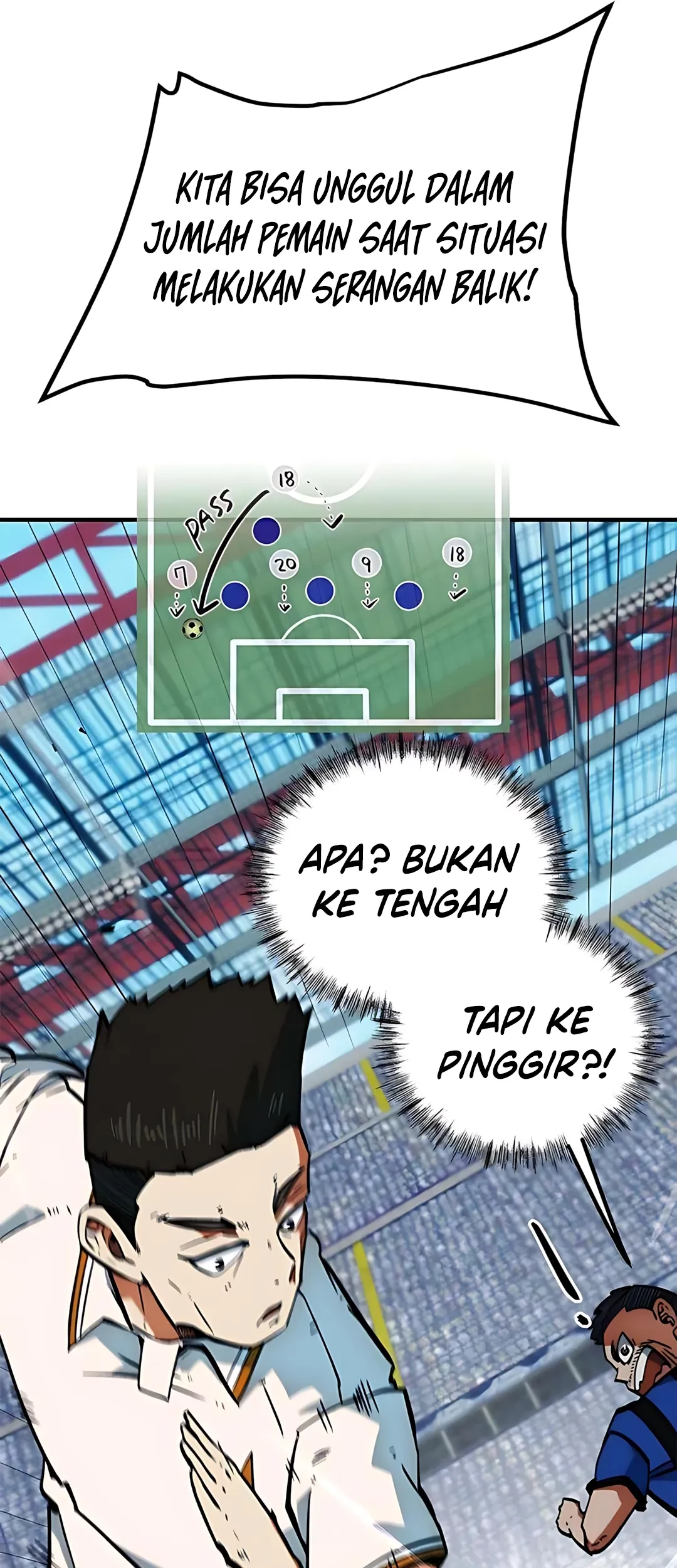 I’m Being Misunderstood as a Soccer Genius Chapter 44 Gambar 23
