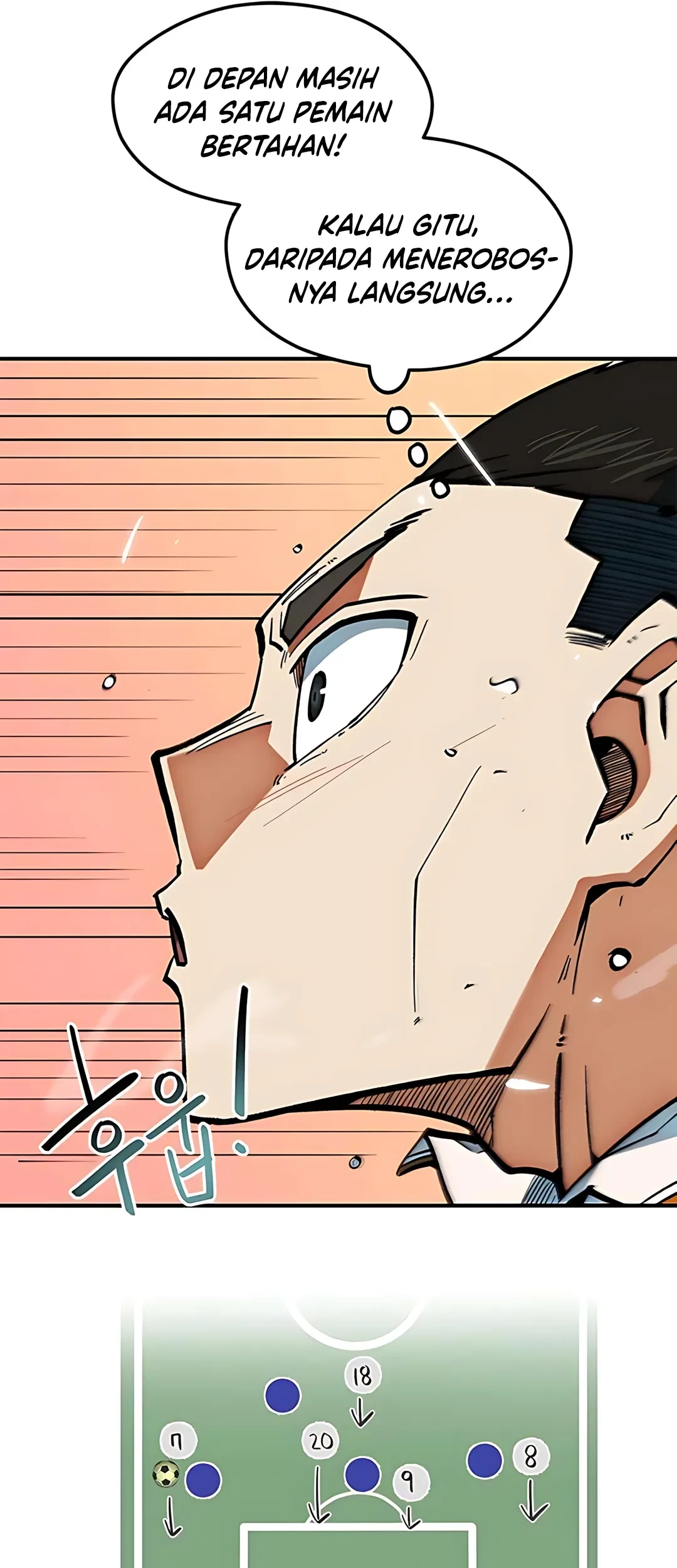 I’m Being Misunderstood as a Soccer Genius Chapter 44 Gambar 25