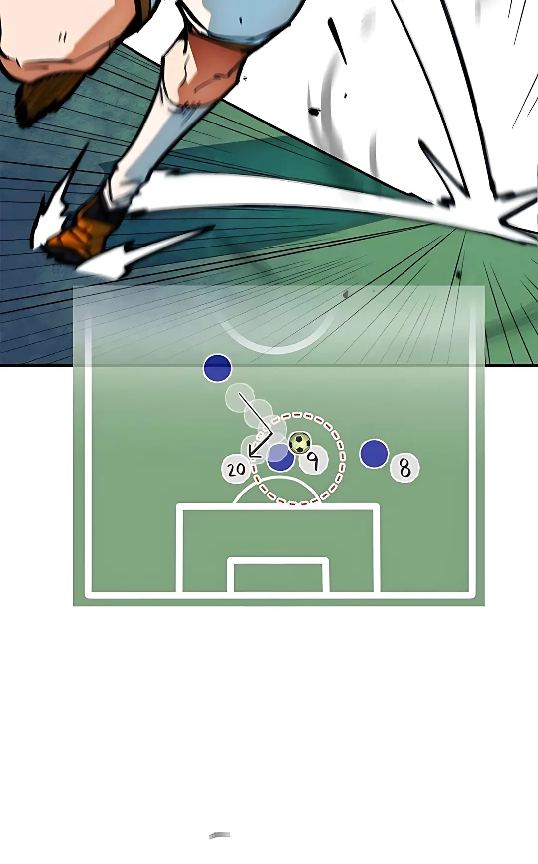 I’m Being Misunderstood as a Soccer Genius Chapter 44 Gambar 45