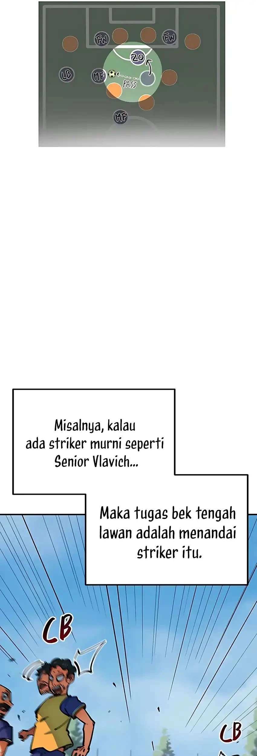 I’m Being Misunderstood as a Soccer Genius Chapter 46 Gambar 84