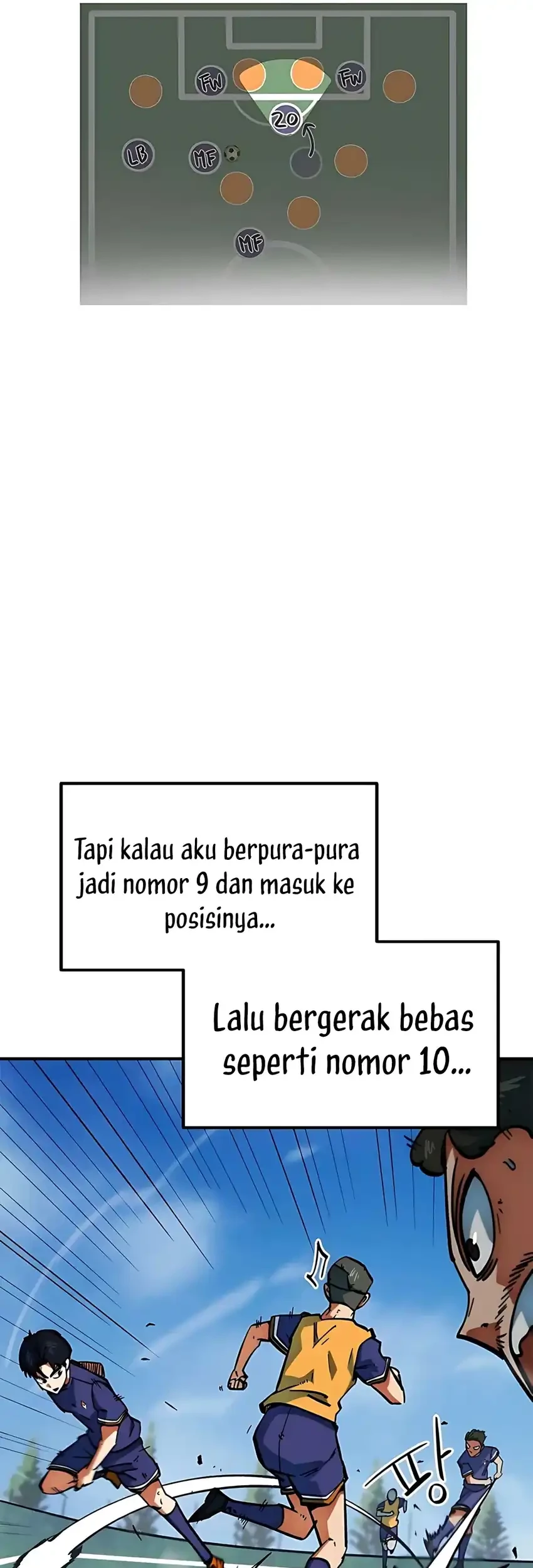 I’m Being Misunderstood as a Soccer Genius Chapter 46 Gambar 86