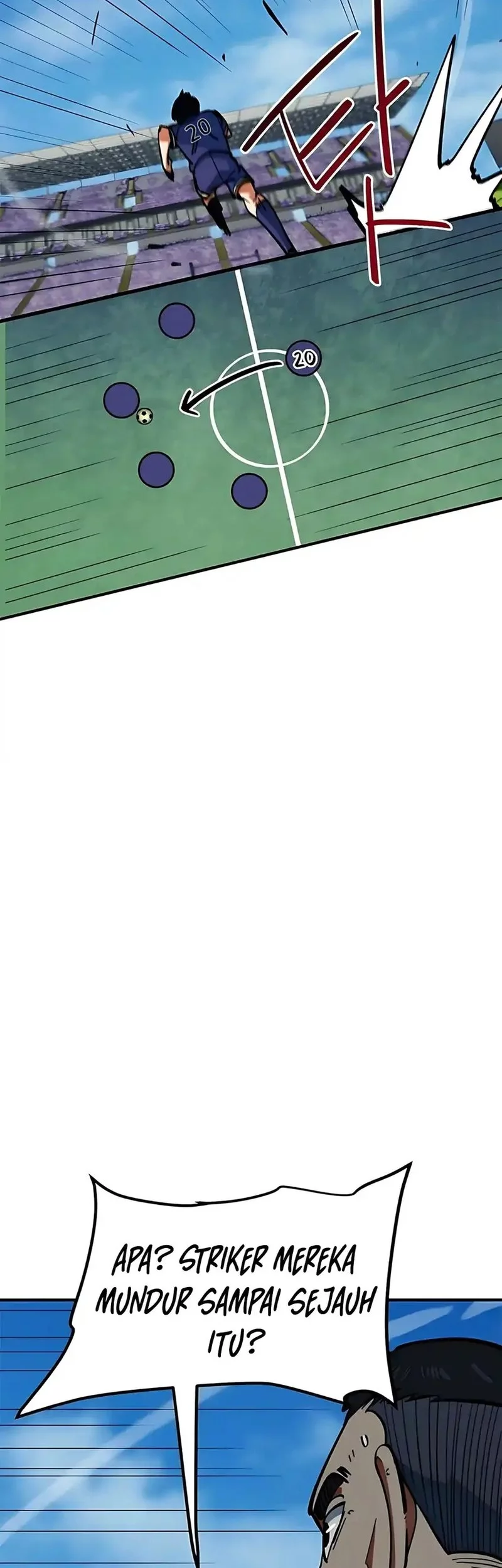 I’m Being Misunderstood as a Soccer Genius Chapter 47 Gambar 45
