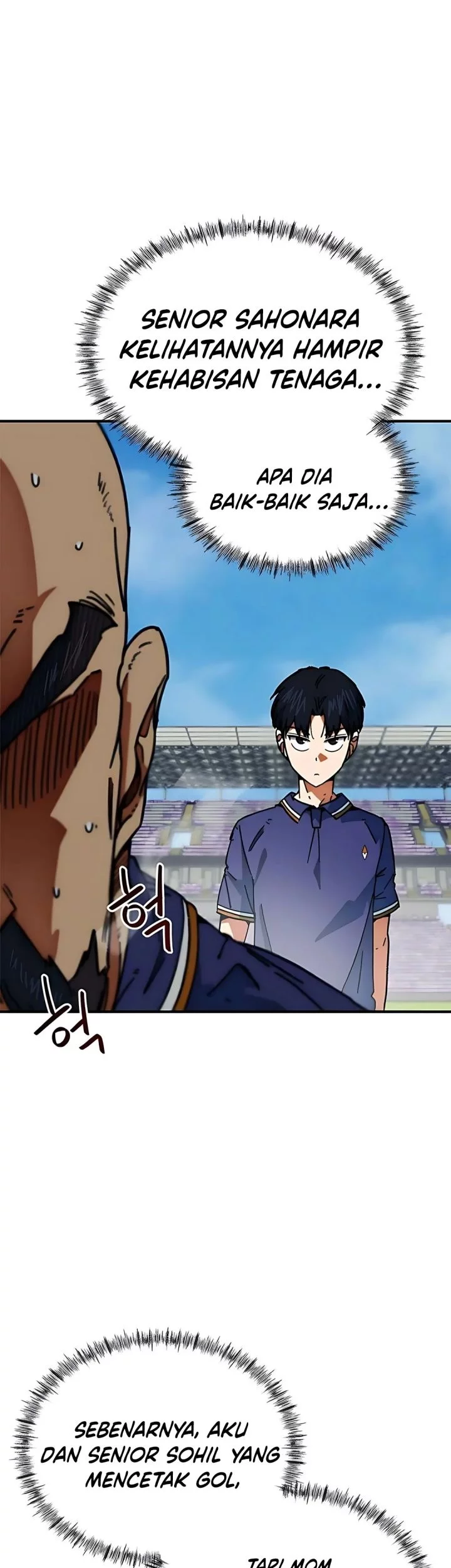 I’m Being Misunderstood as a Soccer Genius Chapter 48 Gambar 46