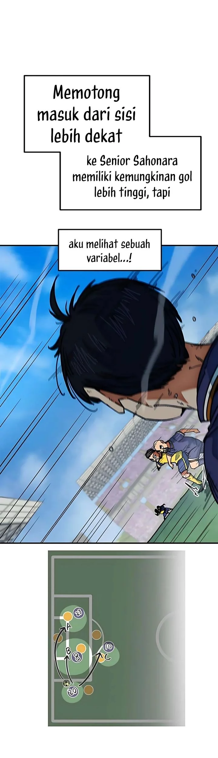 I’m Being Misunderstood as a Soccer Genius Chapter 48 Gambar 60