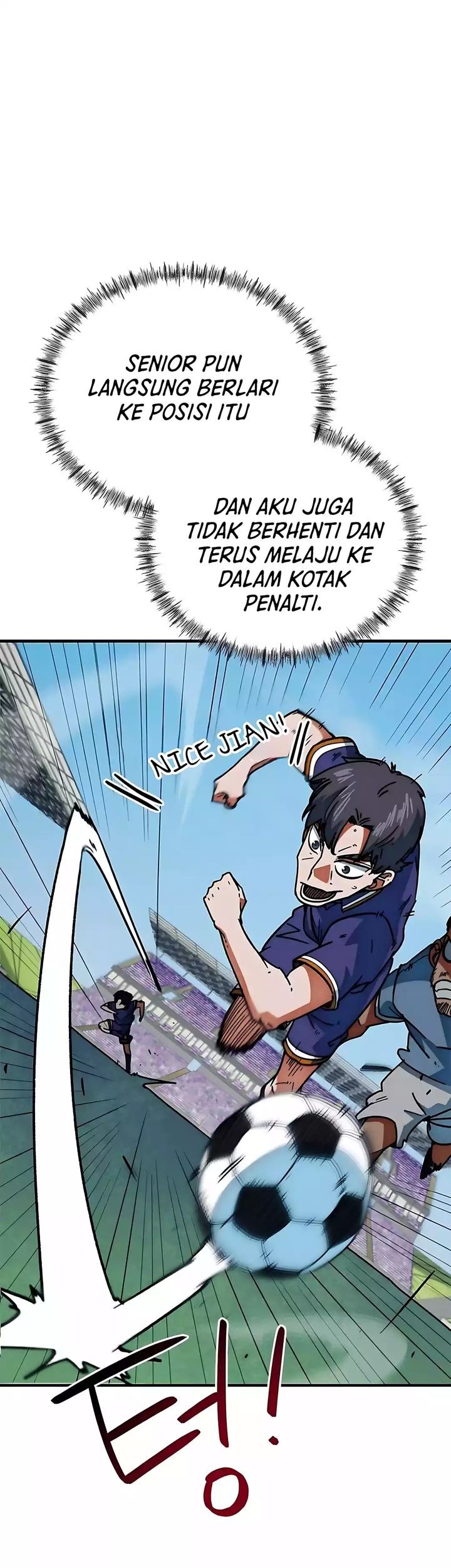 I’m Being Misunderstood as a Soccer Genius Chapter 40 Gambar 32