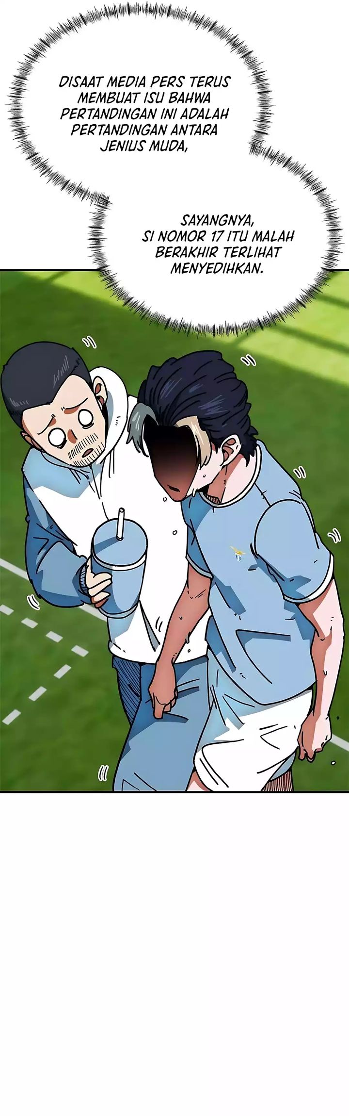 I’m Being Misunderstood as a Soccer Genius Chapter 40 Gambar 62
