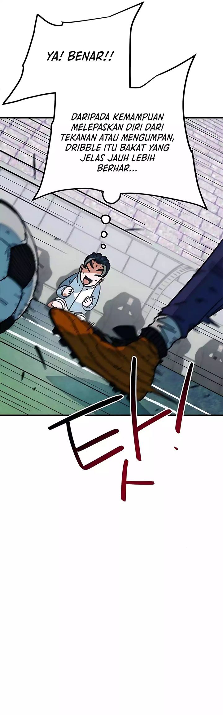 I’m Being Misunderstood as a Soccer Genius Chapter 40 Gambar 79