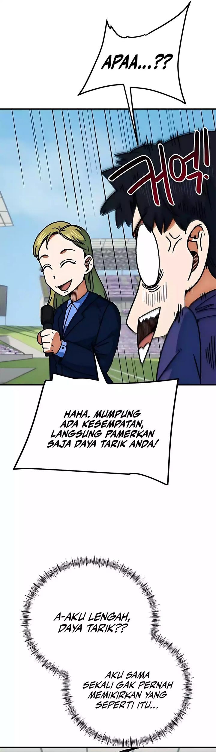 I’m Being Misunderstood as a Soccer Genius Chapter 41 Gambar 47