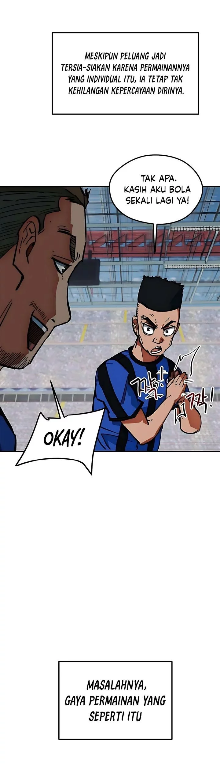 I’m Being Misunderstood as a Soccer Genius Chapter 43 Gambar 33