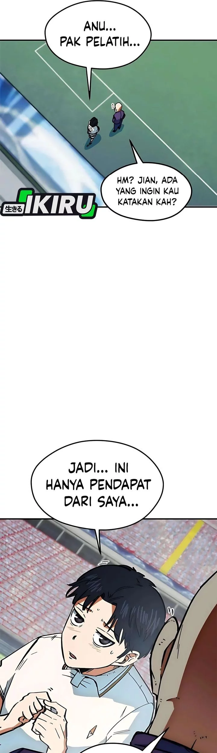 I’m Being Misunderstood as a Soccer Genius Chapter 43 Gambar 59