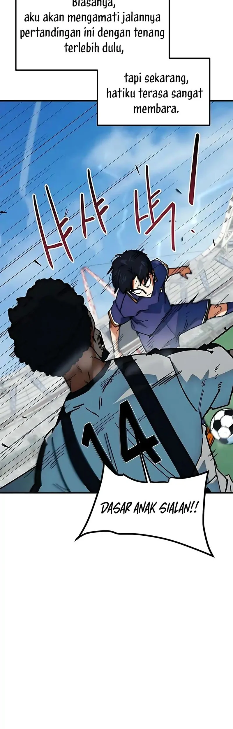 I’m Being Misunderstood as a Soccer Genius Chapter 50 Gambar 66