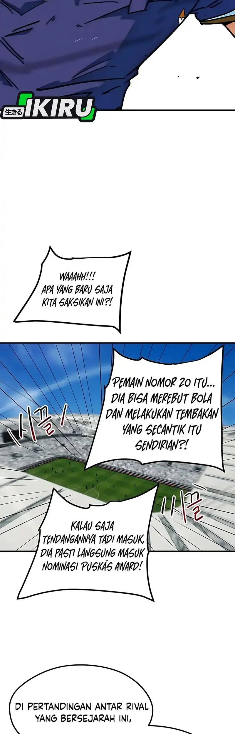 I’m Being Misunderstood as a Soccer Genius Chapter 50 Gambar 75