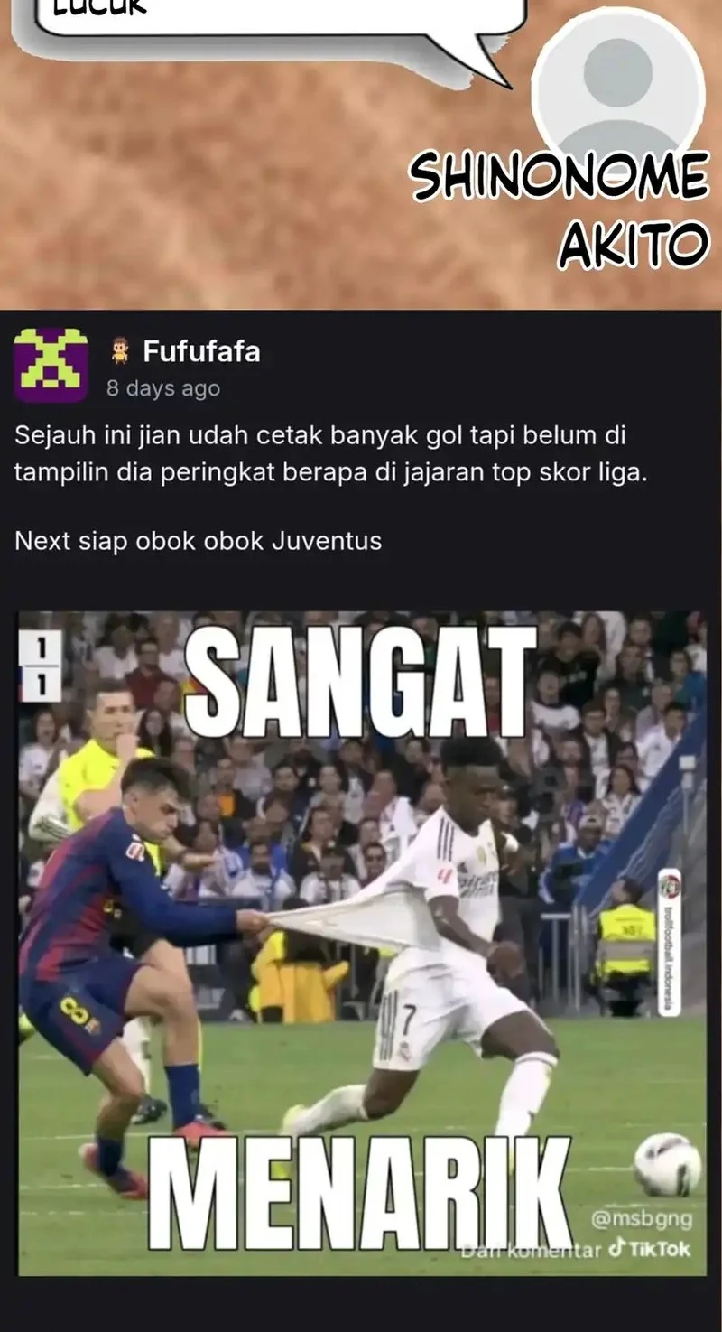 I’m Being Misunderstood as a Soccer Genius Chapter 50 Gambar 81