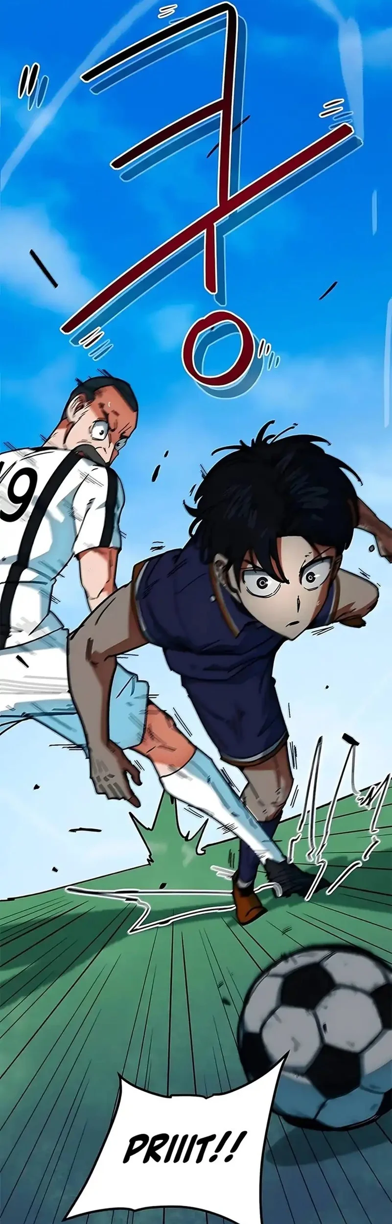 I’m Being Misunderstood as a Soccer Genius Chapter 51 Gambar 66