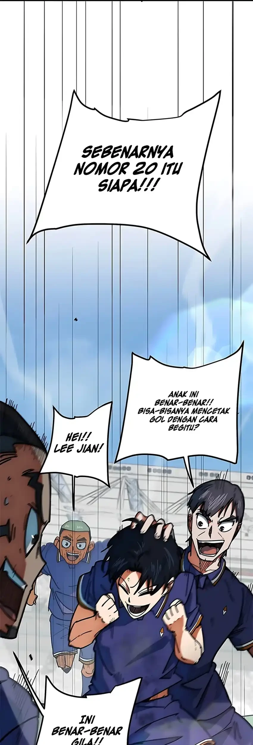 I’m Being Misunderstood as a Soccer Genius Chapter 52 Gambar 28