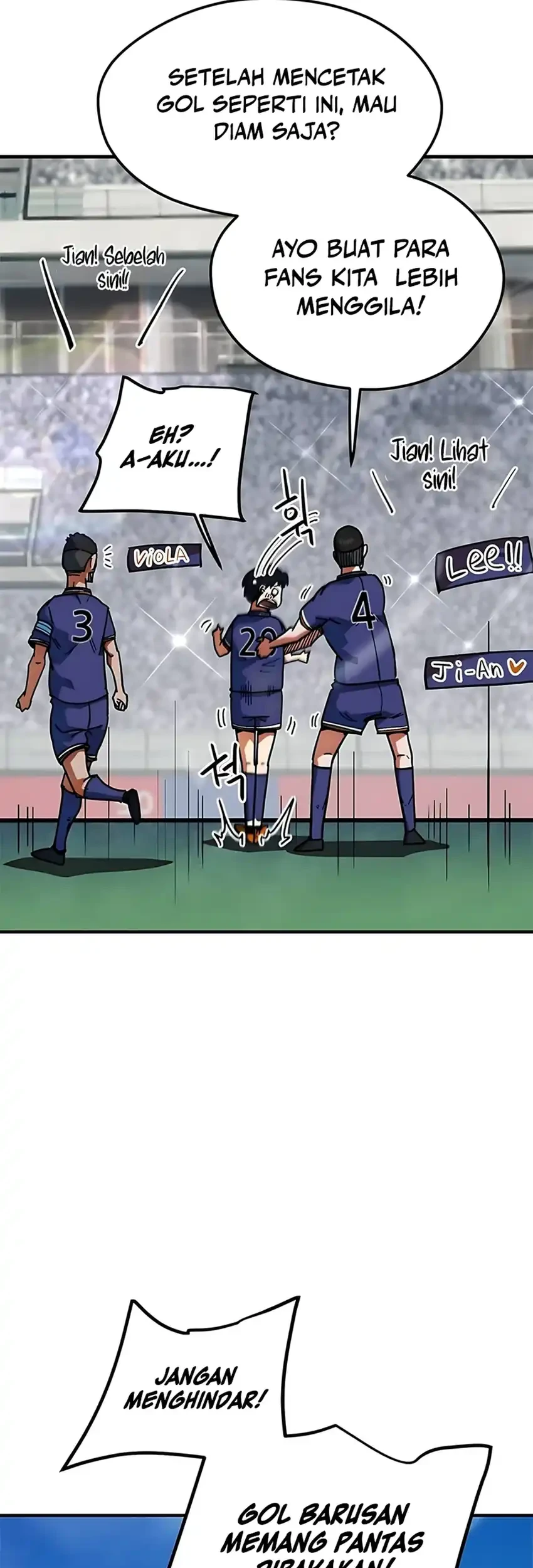 I’m Being Misunderstood as a Soccer Genius Chapter 52 Gambar 35