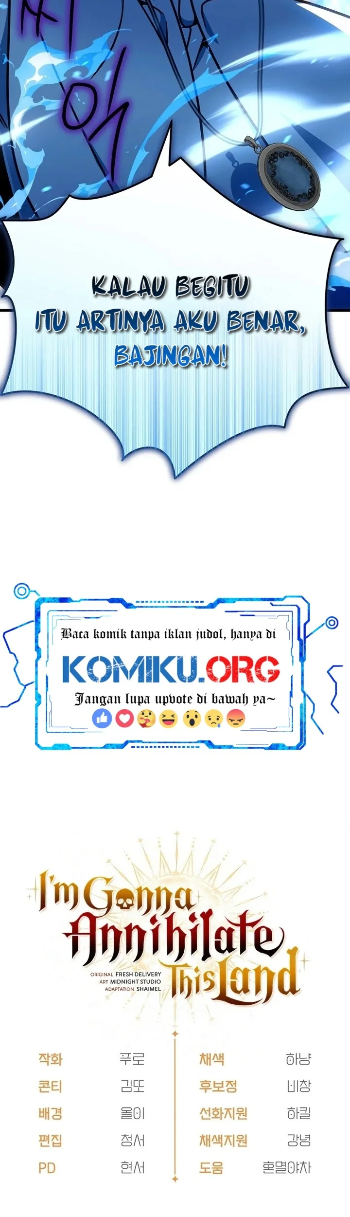 I’m Going To Destroy This Country Chapter 59 Gambar 58