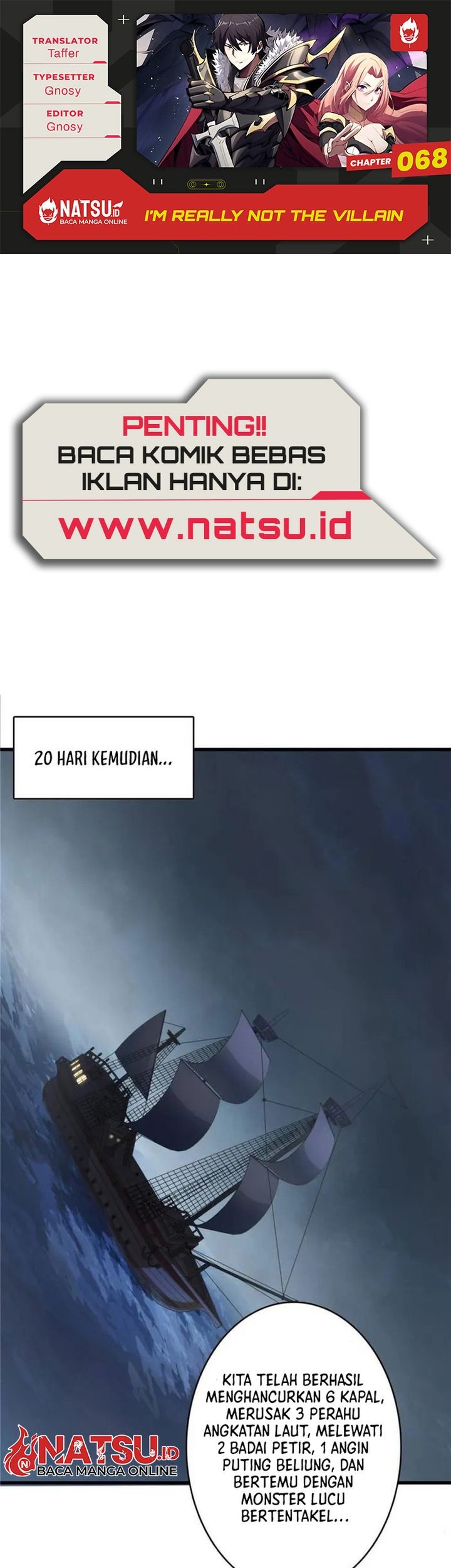 Komik I’m Really Not The Villain Chapter 68 gambar nomor 1