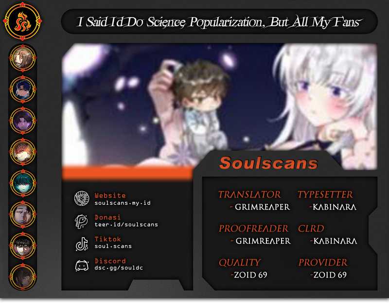 Komik I Said l’d Do Science Popularization, But All My Fans Are Witches? Chapter 3 gambar nomor 1