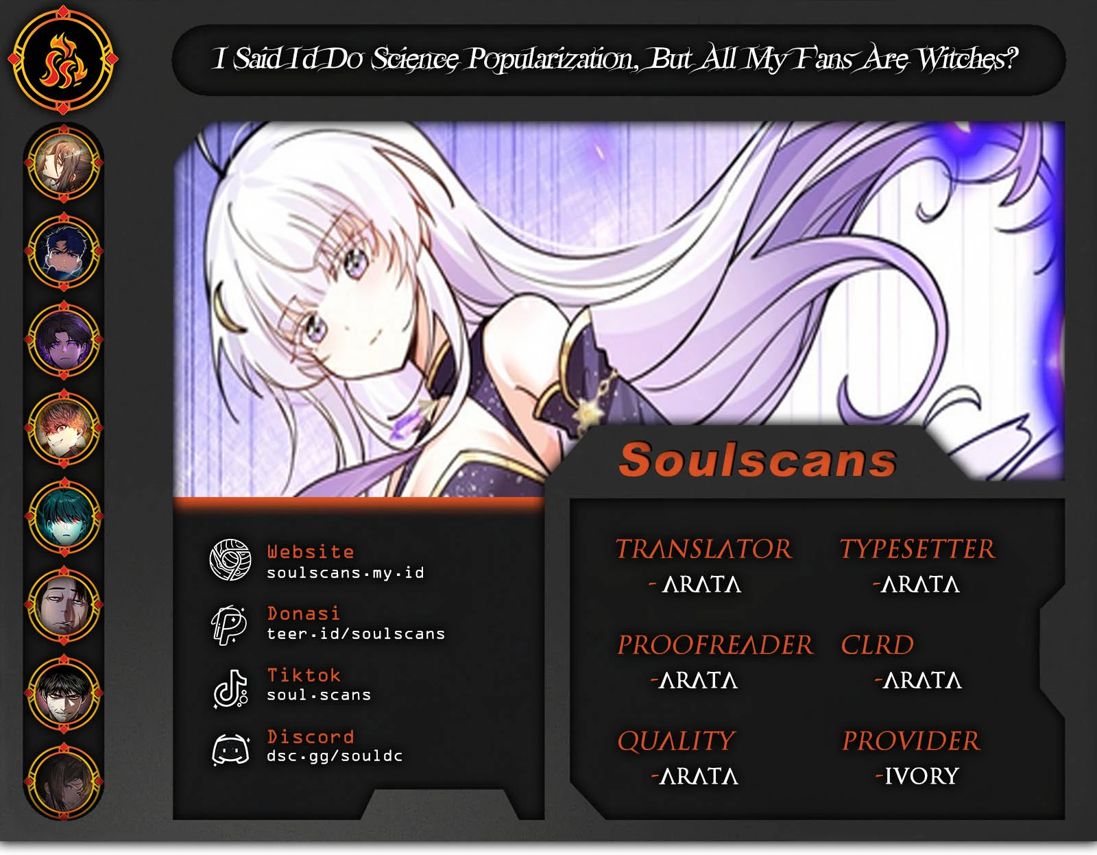 Komik I Said l’d Do Science Popularization, But All My Fans Are Witches? Chapter 7 gambar nomor 1