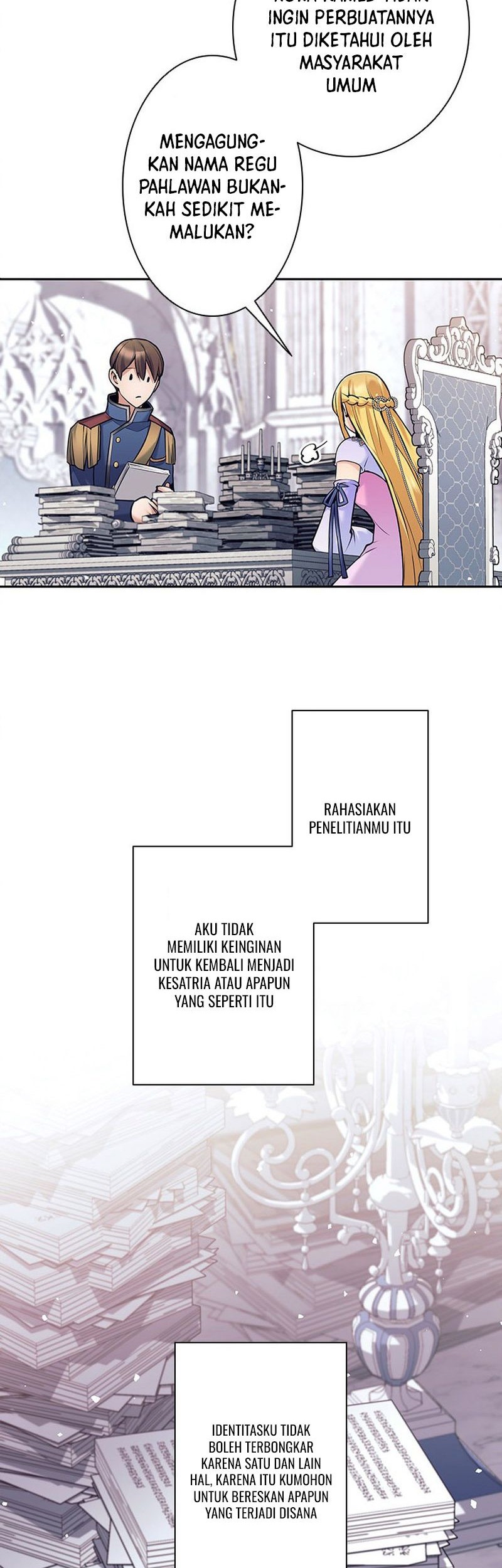 I Quit The Heros Party Chapter 34 Gambar 16