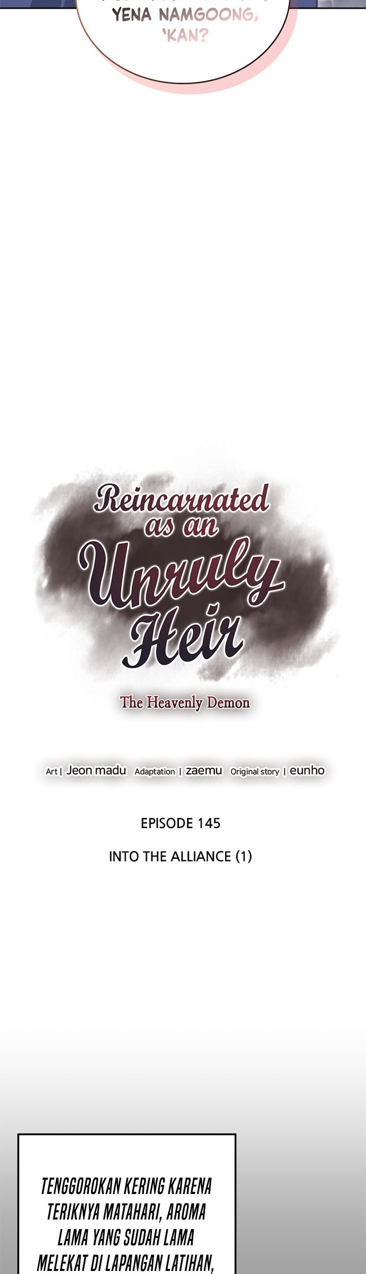 I Reincarnated As The Crazed Heir Chapter 145 Gambar 29