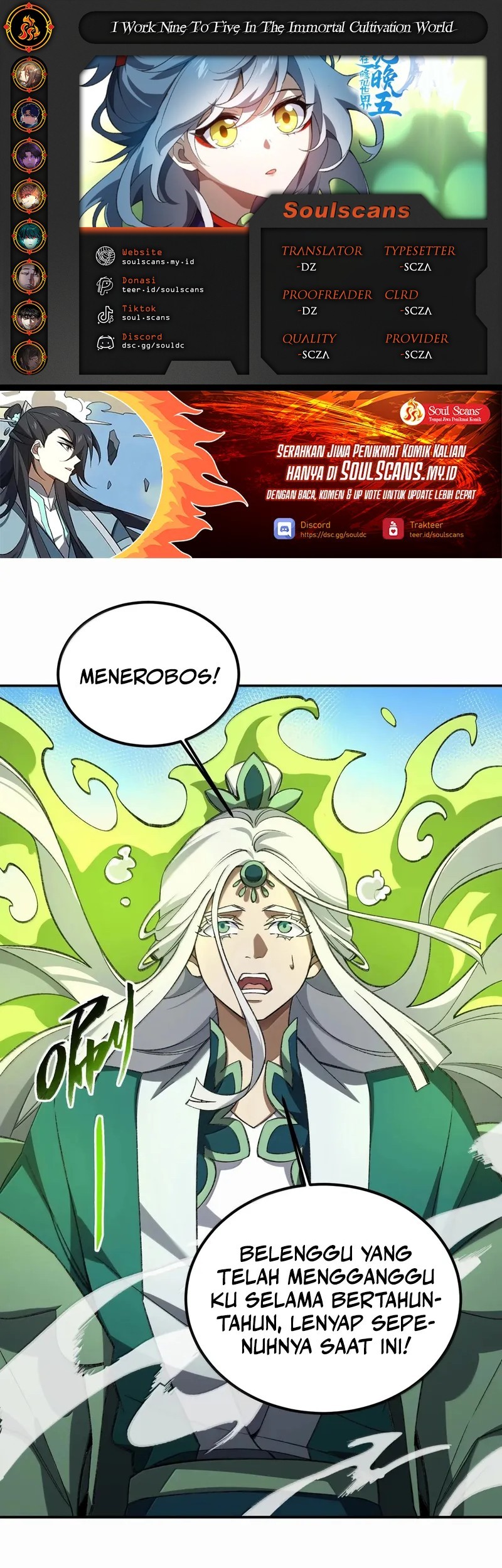 Komik I Work Nine To Five In The Immortal Cultivation World Chapter 119 gambar nomor 1