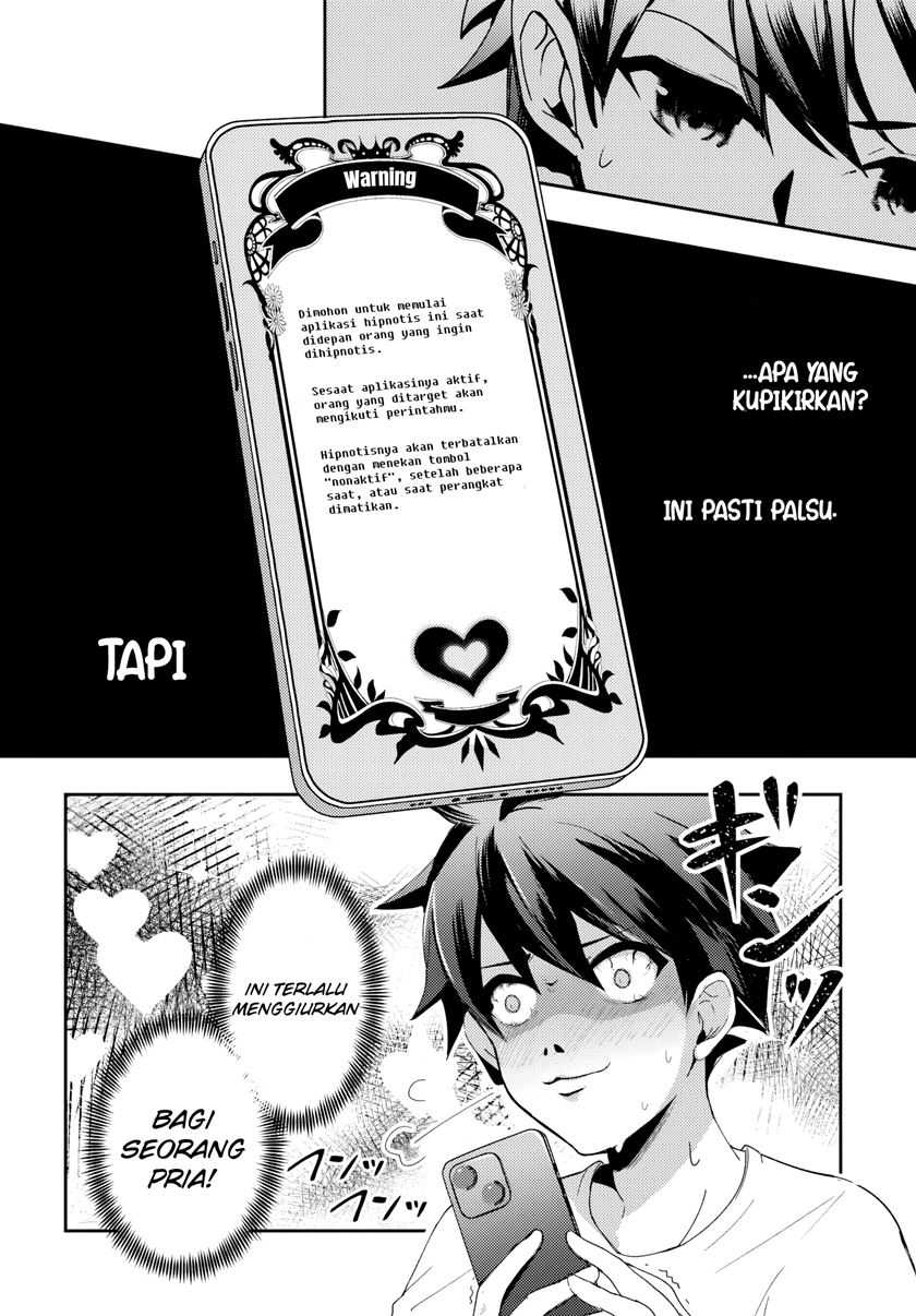 I Want to Live the Harem Life of My Dreams With the Hypnosis App I Got (Te ni Ireta Saimin Appli de Yume no Harem Seikatsu o Okuritai) Chapter 1 Gambar 15