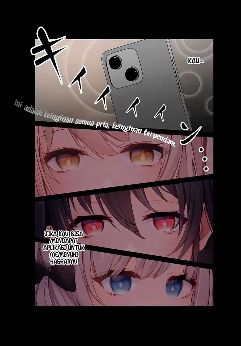 Manga I Want to Live the Harem Life of My Dreams With the Hypnosis App I Got (Te ni Ireta Saimin Appli de Yume no Harem Seikatsu o Okuritai) Chapter 1 gambar nomor 2