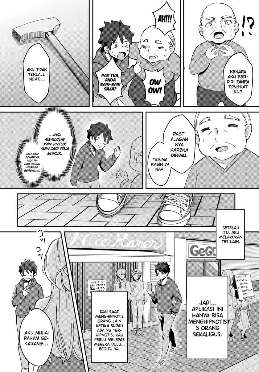I Want to Live the Harem Life of My Dreams With the Hypnosis App I Got (Te ni Ireta Saimin Appli de Yume no Harem Seikatsu o Okuritai) Chapter 1 Gambar 27