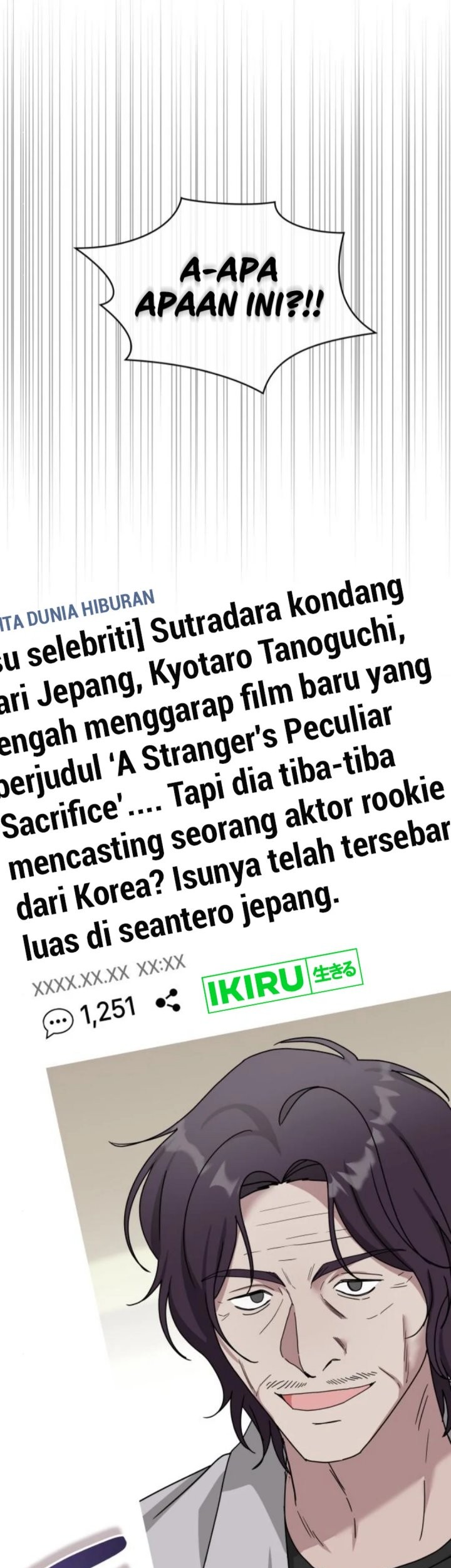 I Was Immediately Mistaken for a Monster Genius Actor Chapter 54 Gambar 73