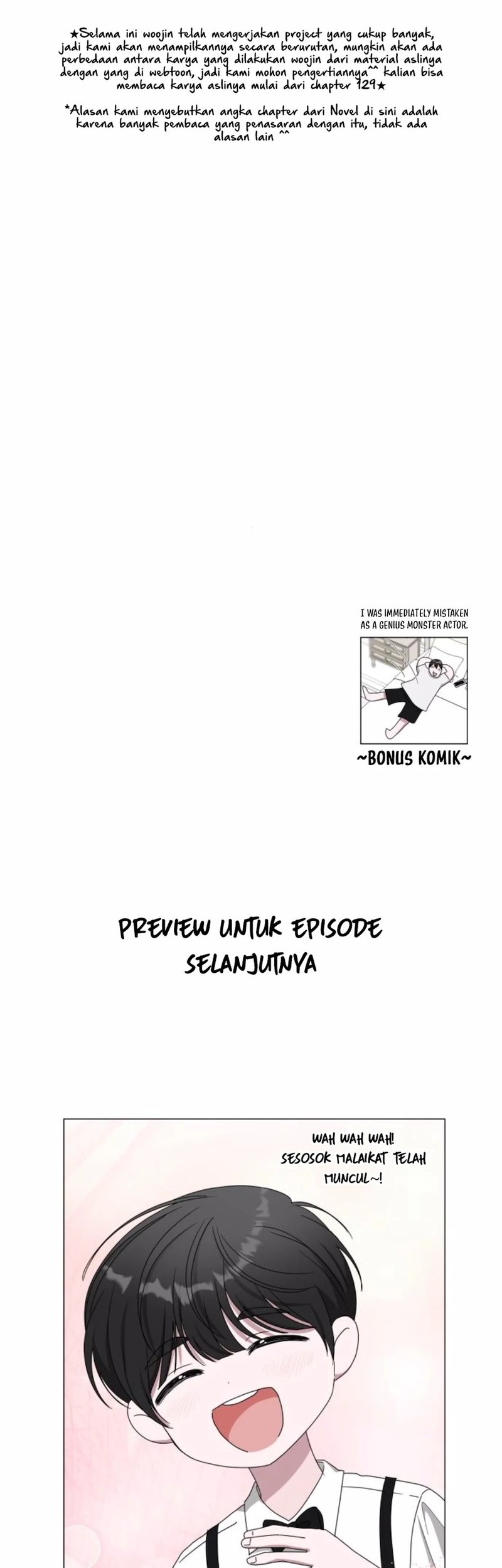 I Was Immediately Mistaken for a Monster Genius Actor Chapter 57 Gambar 59