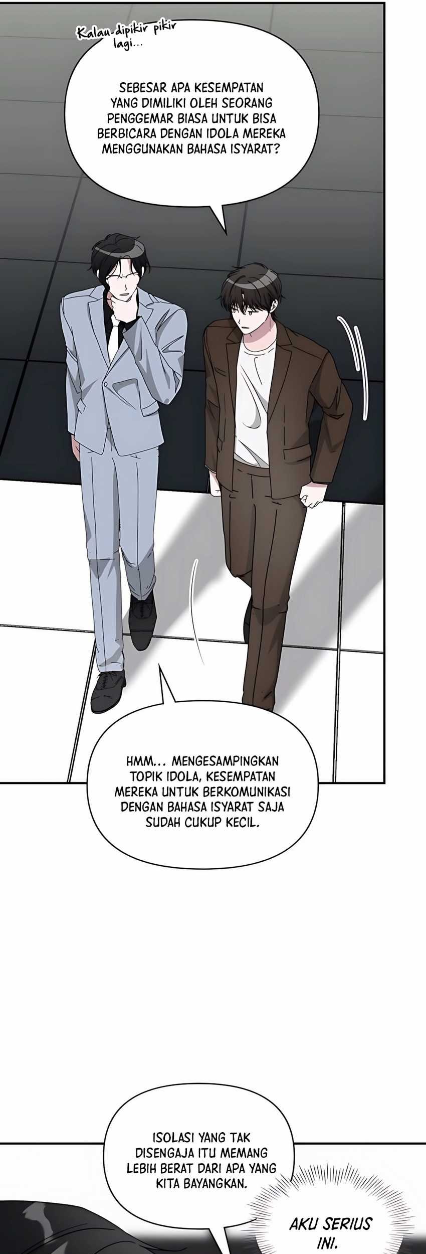 I Was Immediately Mistaken for a Monster Genius Actor Chapter 58 Gambar 57