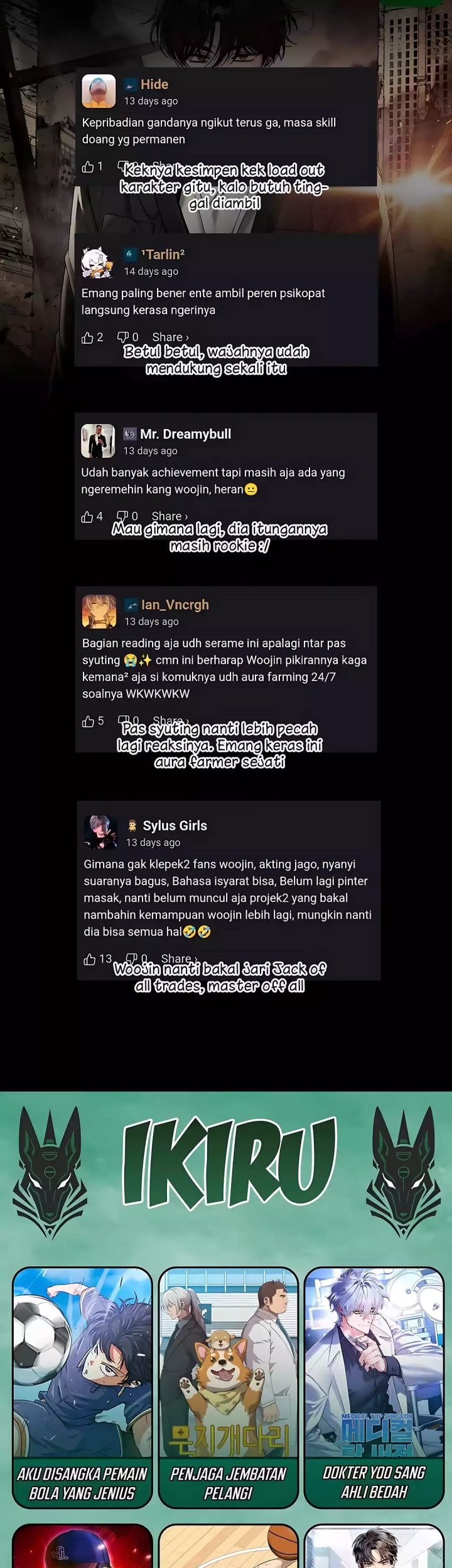 I Was Immediately Mistaken for a Monster Genius Actor Chapter 66 Gambar 69