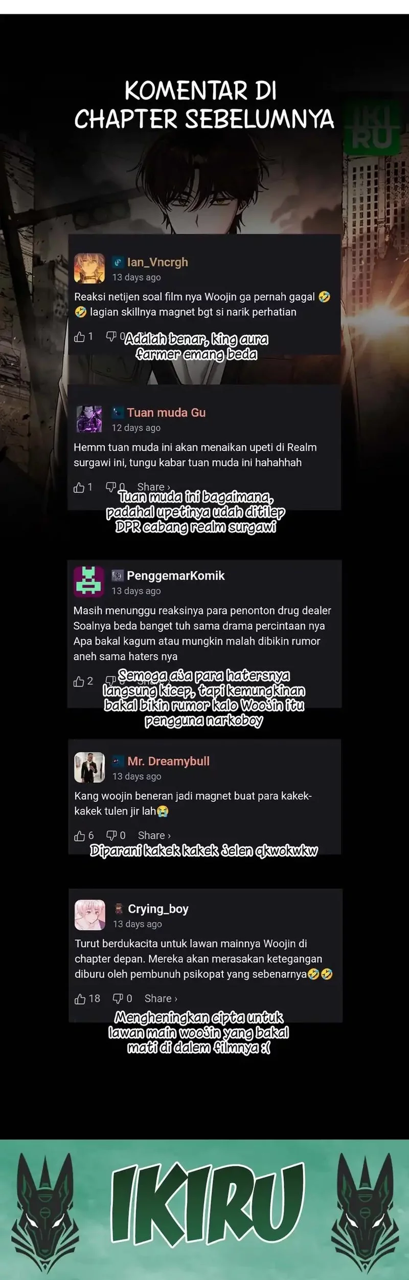 I Was Immediately Mistaken for a Monster Genius Actor Chapter 68 Gambar 69