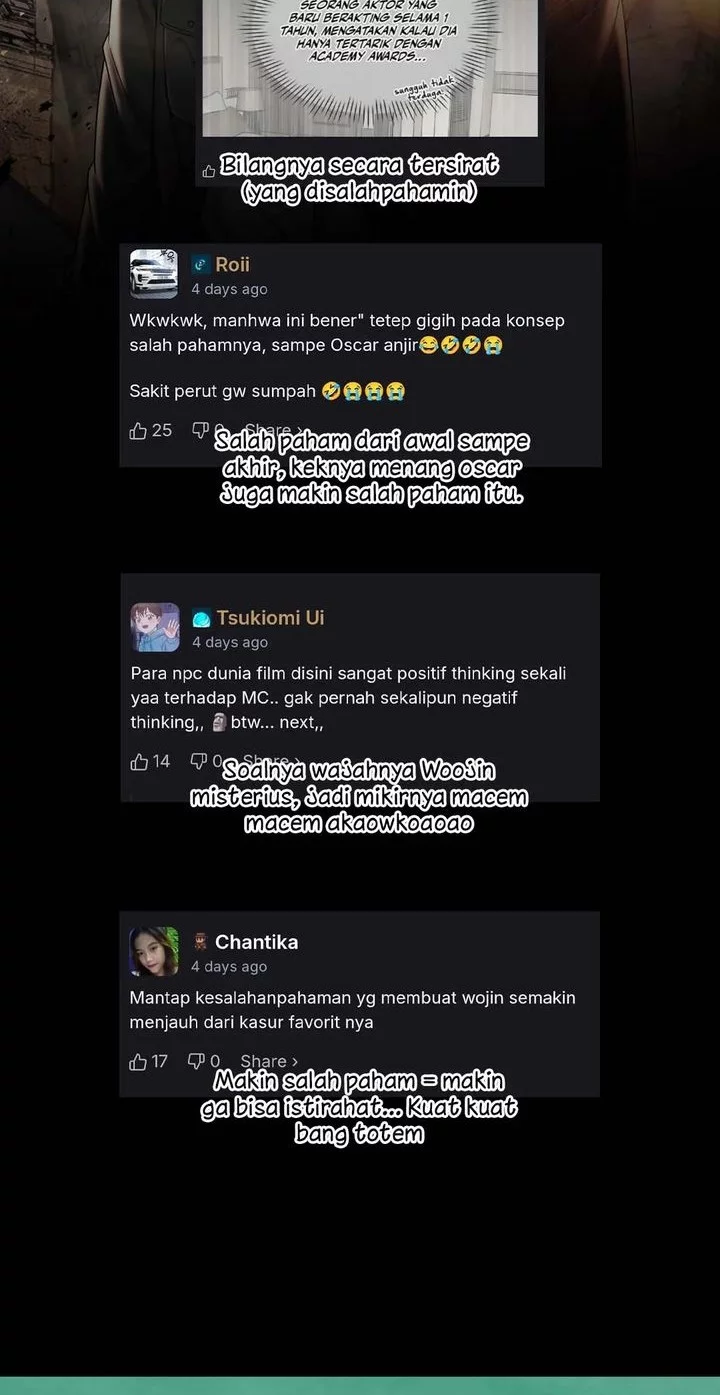 I Was Immediately Mistaken for a Monster Genius Actor Chapter 69 Gambar 65