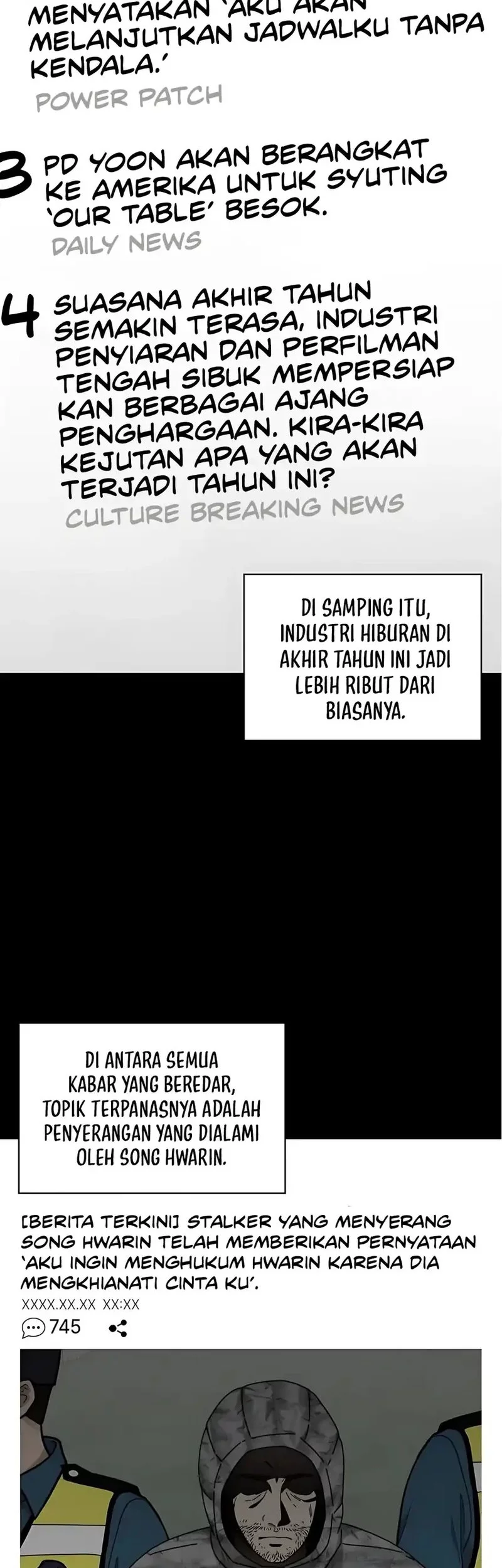 Manhwa I Was Immediately Mistaken for a Monster Genius Actor Chapter 74 gambar nomor 2
