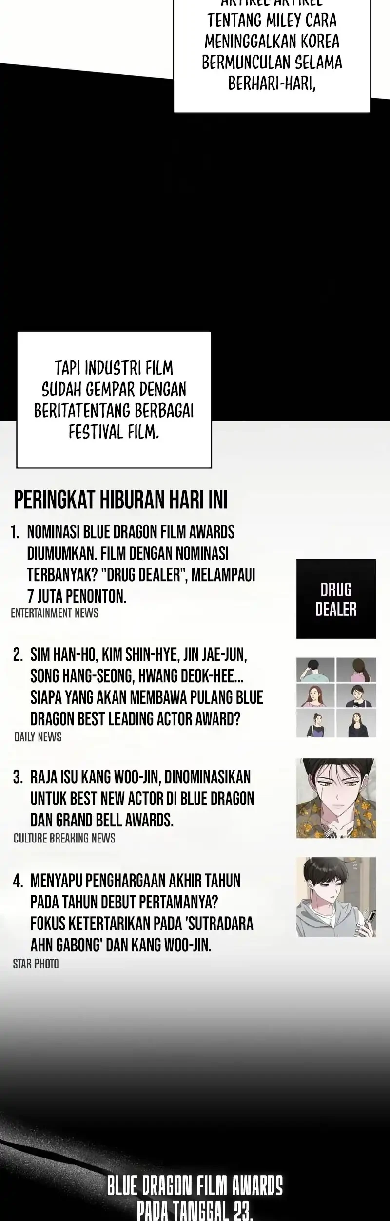 I Was Immediately Mistaken for a Monster Genius Actor Chapter 79 Gambar 3