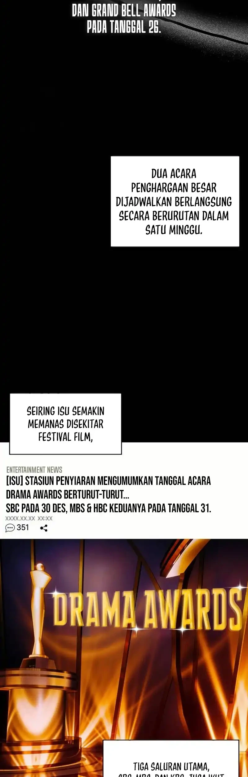 I Was Immediately Mistaken for a Monster Genius Actor Chapter 79 Gambar 4