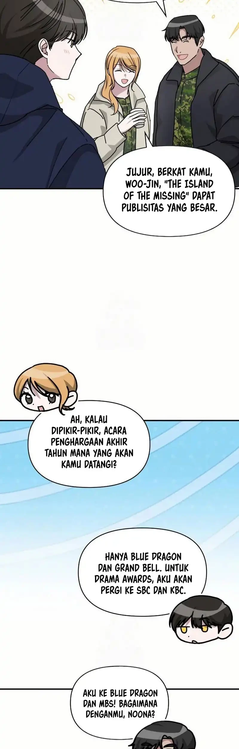 I Was Immediately Mistaken for a Monster Genius Actor Chapter 79 Gambar 16