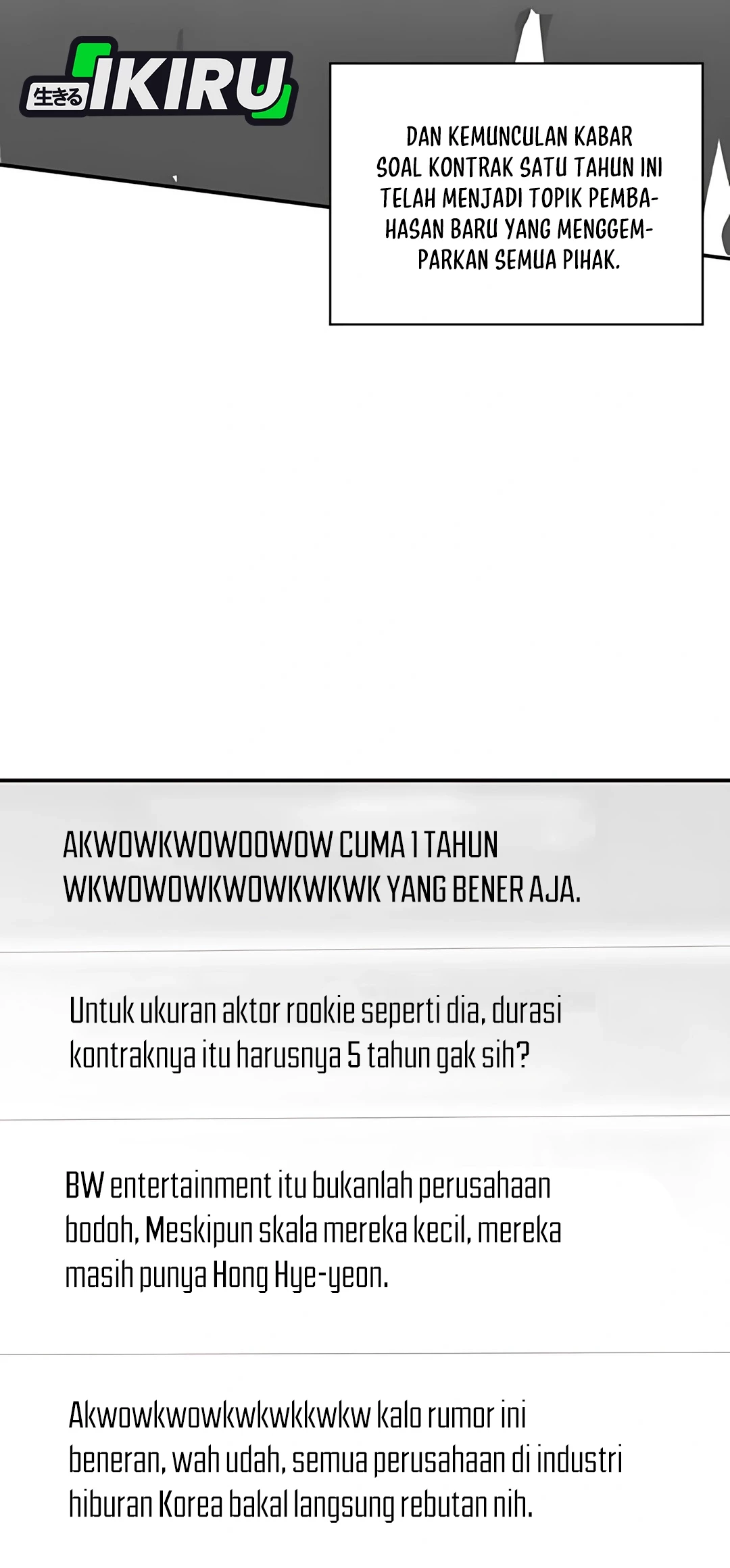 I Was Immediately Mistaken for a Monster Genius Actor Chapter 70 Gambar 4