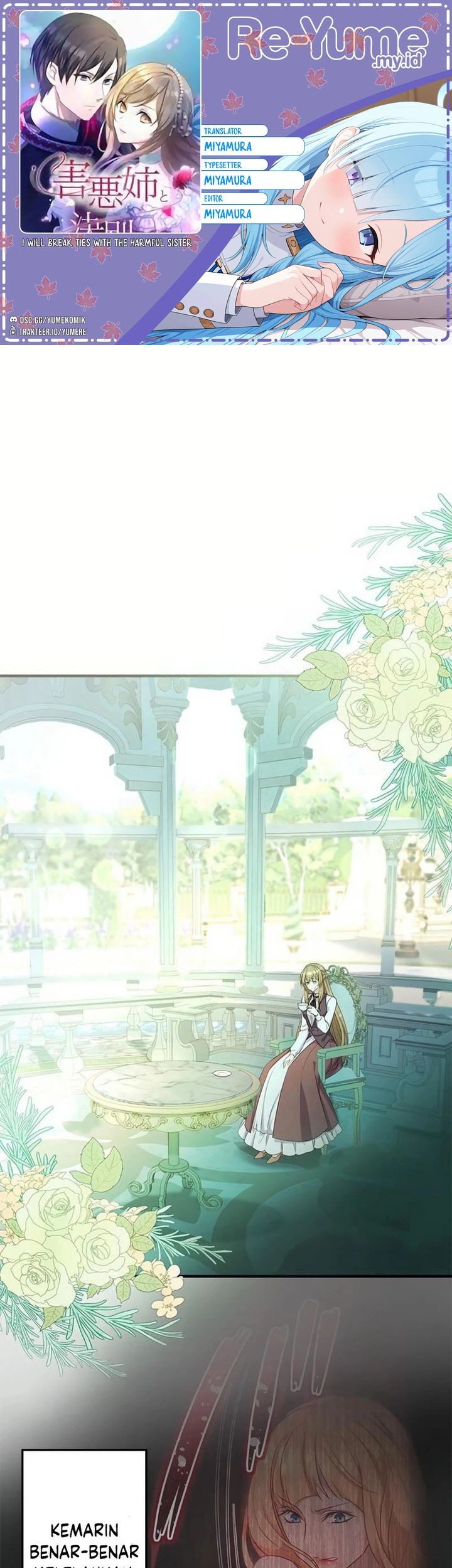 Komik I Will Break Ties With the Harmful Sister Chapter 3 gambar nomor 1