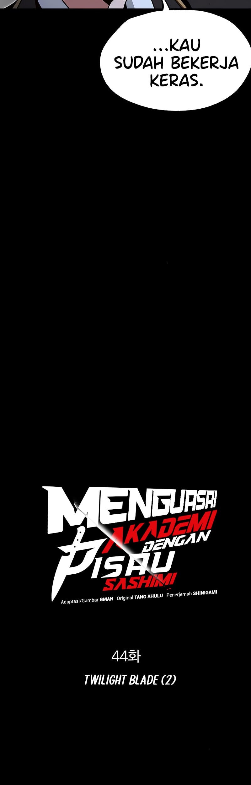 I Took over The Academy With a Single Sashimi Knife Chapter 44 Gambar 16